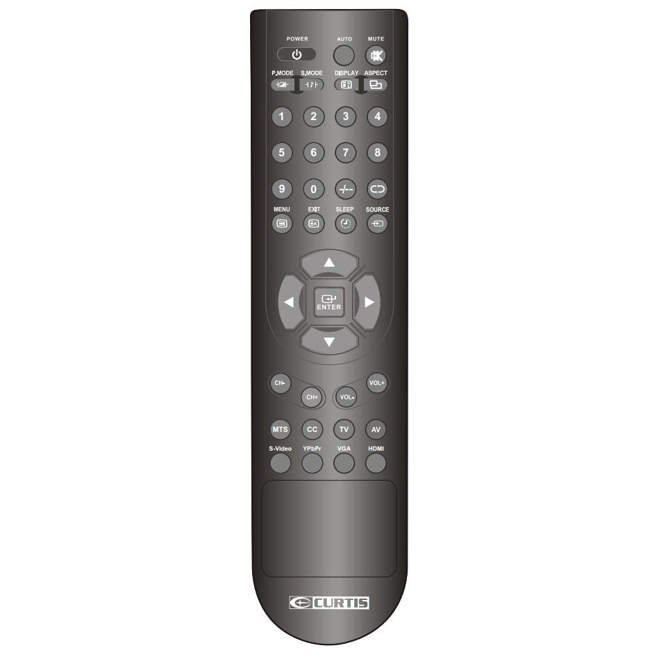 Curtis LCD2277rem TV Remote Control