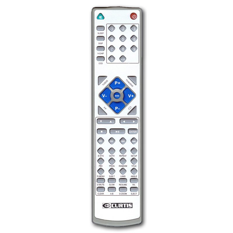 Curtis TVD2002Brem TV/DVD Remote Control