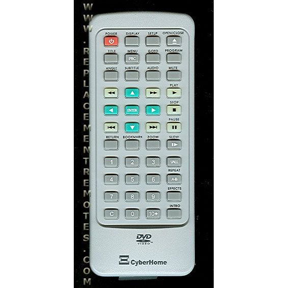 CyberHome CHDVD300 DVD Remote Control