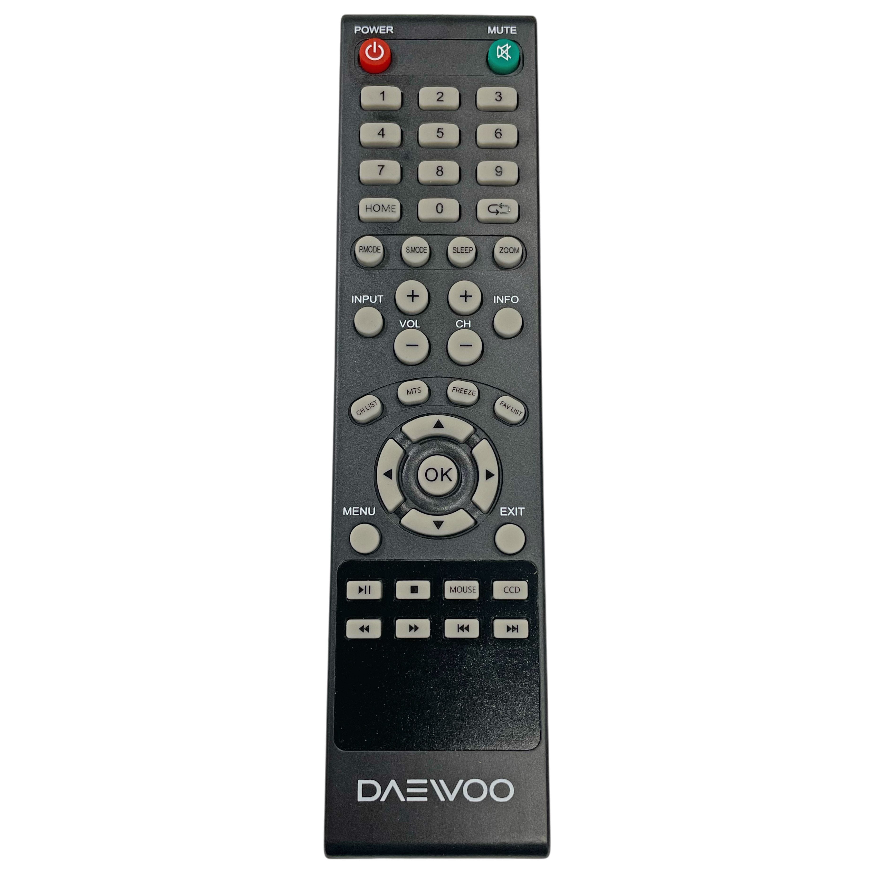 Daewoo 19FL6000REM TV Remote Control