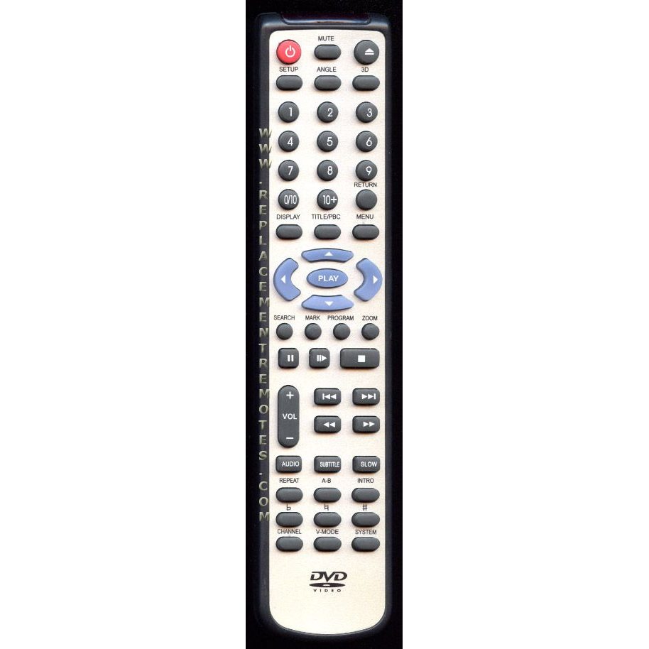 Daewoo 49B00R37E DVD Remote Control