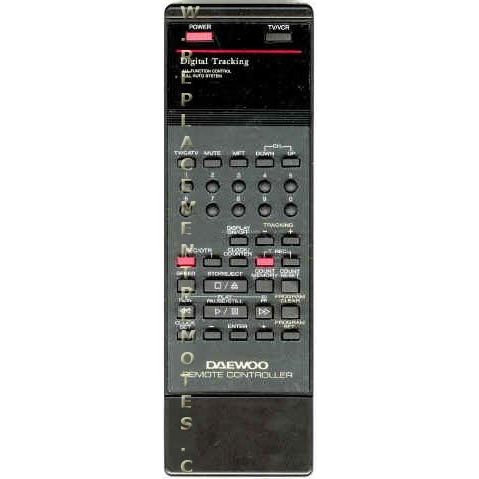 Daewoo 97P1R11G0D VCR Remote Control