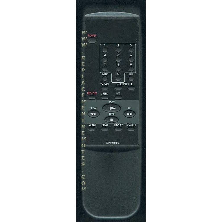 Daewoo 97P1R2BR06 VCR Remote Control