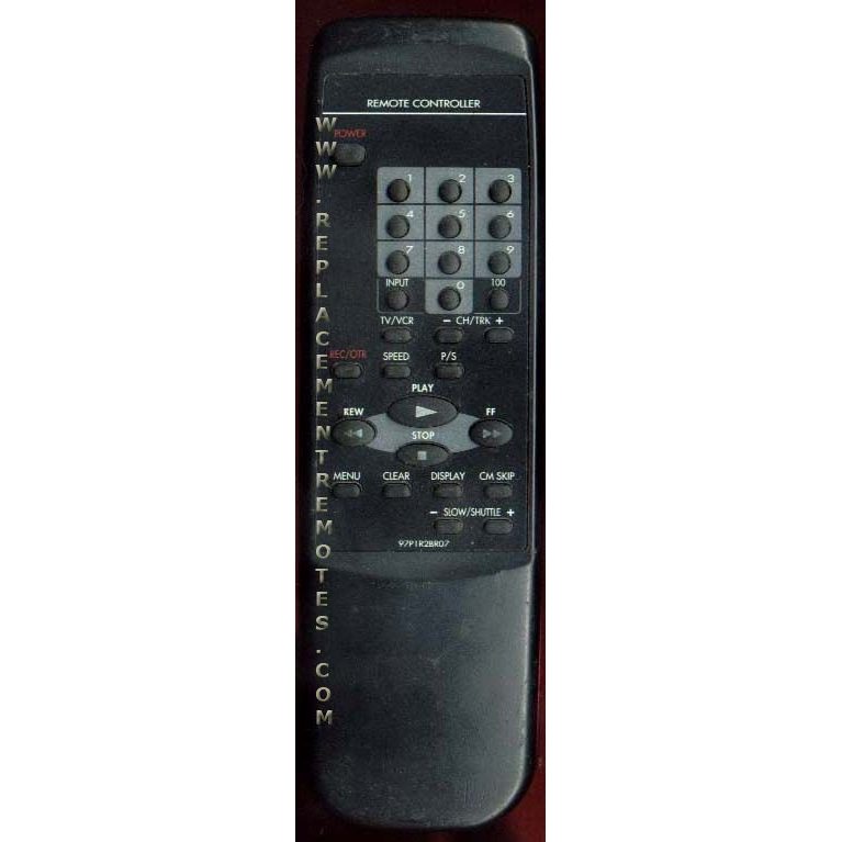 Daewoo 97P1R2BR07 VCR Remote Control