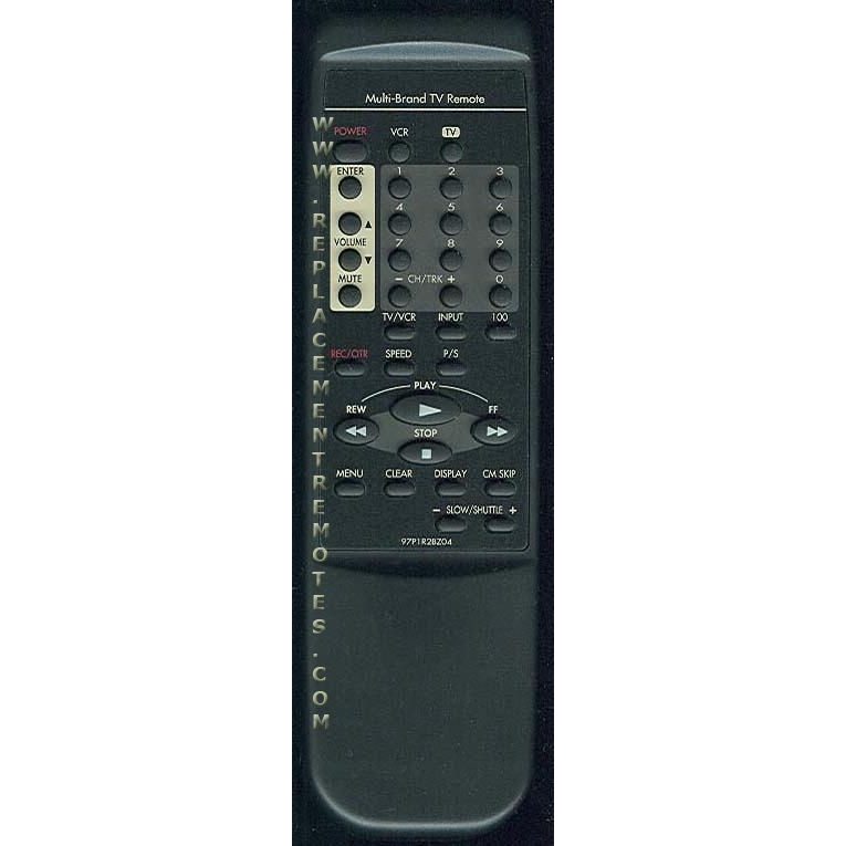 Daewoo 97P1R2BZ04 VCR Remote Control