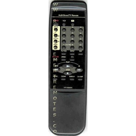 Daewoo 97P1R2BZ05 VCR Remote Control