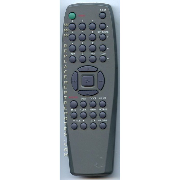 Daewoo 97P1R2TDA0 VCR Remote Control