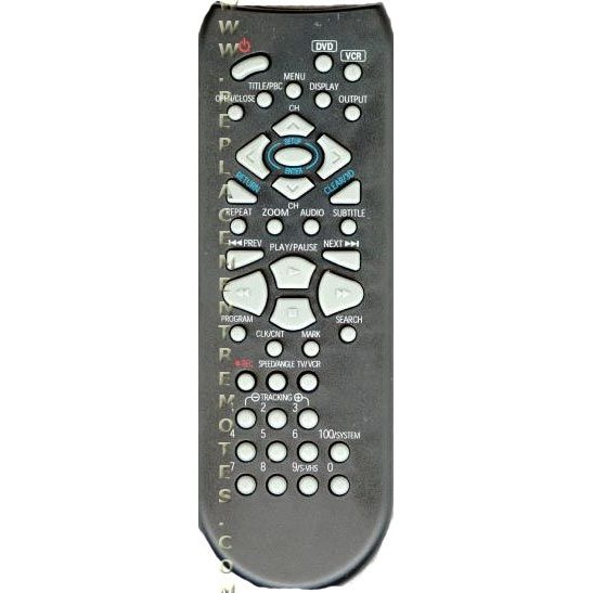 Daewoo 97P1R2ZAA0 DVD/VCR Remote Control