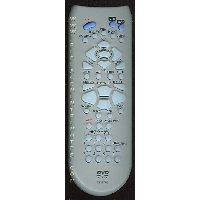 Daewoo 97P1R2ZJA5 DVD Remote Control