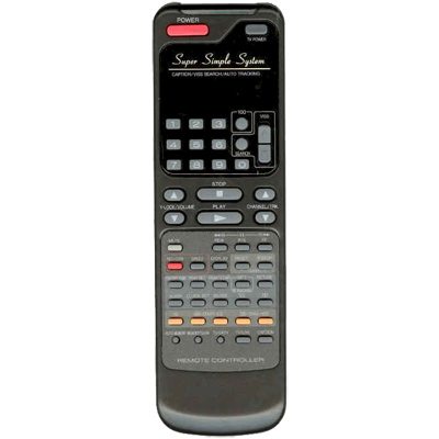 Daewoo 97P1R40T01 VCR Remote Control