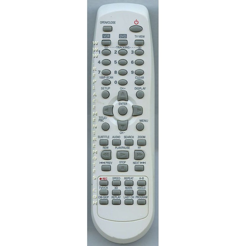 Daewoo 97P1RA2BA1 DVD Remote Control