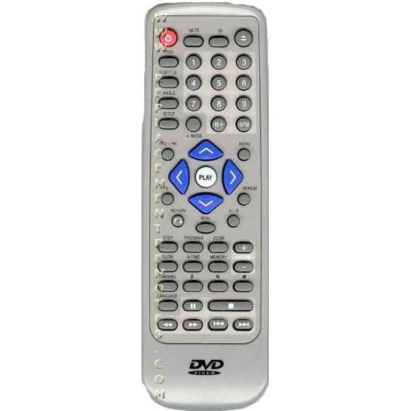 Daewoo BZYKQDVG5000 DVD/VCR Remote Control