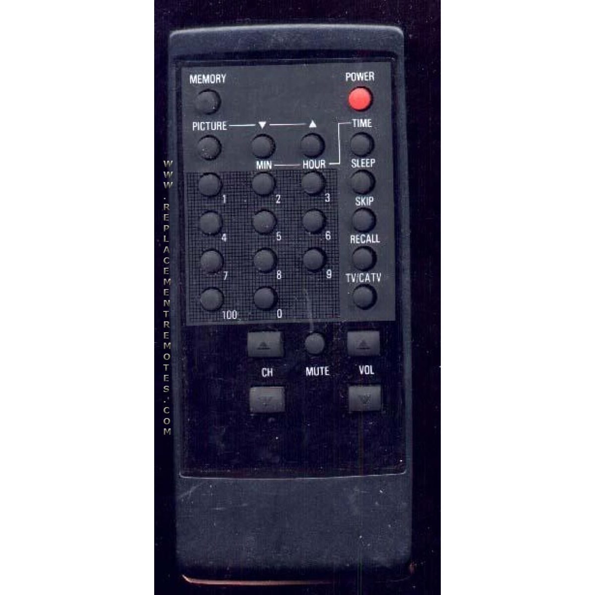 Daewoo DAE095 TV Remote Control