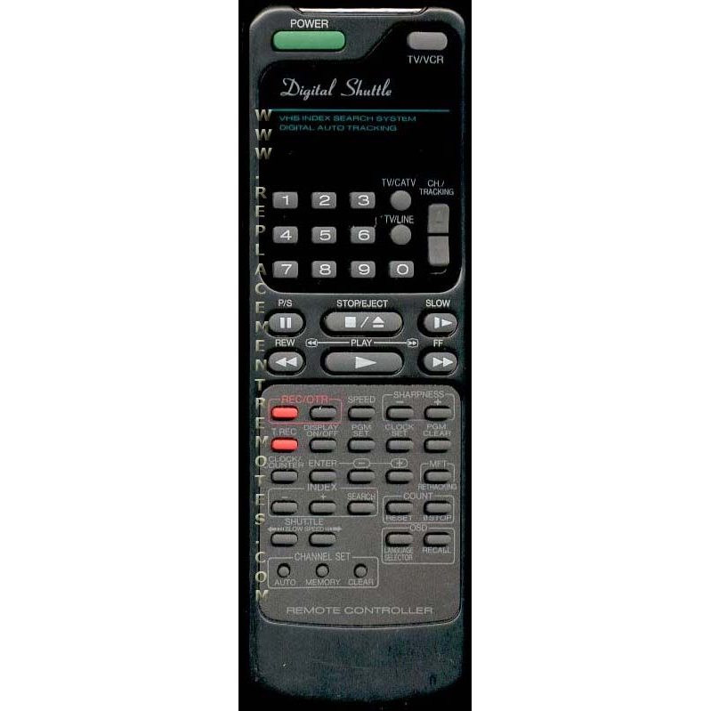 Daewoo DAEDS VCR Remote Control