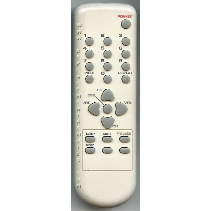 Daewoo DTQ27U1SC TV Remote Control