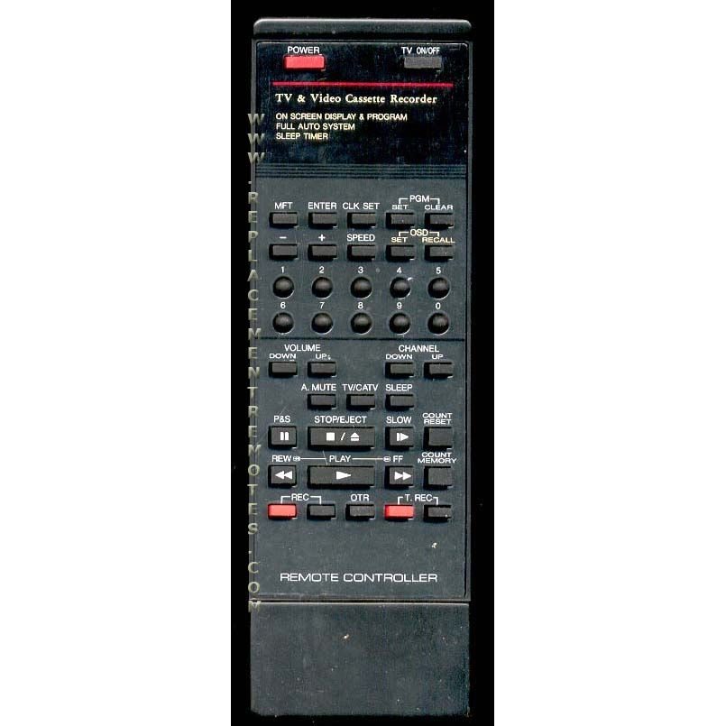 Daewoo DVT9234N TV/VCR Remote Control