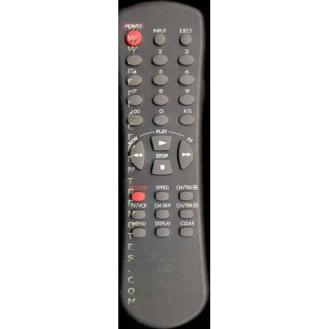 Daewoo DWVCR VCR Remote Control