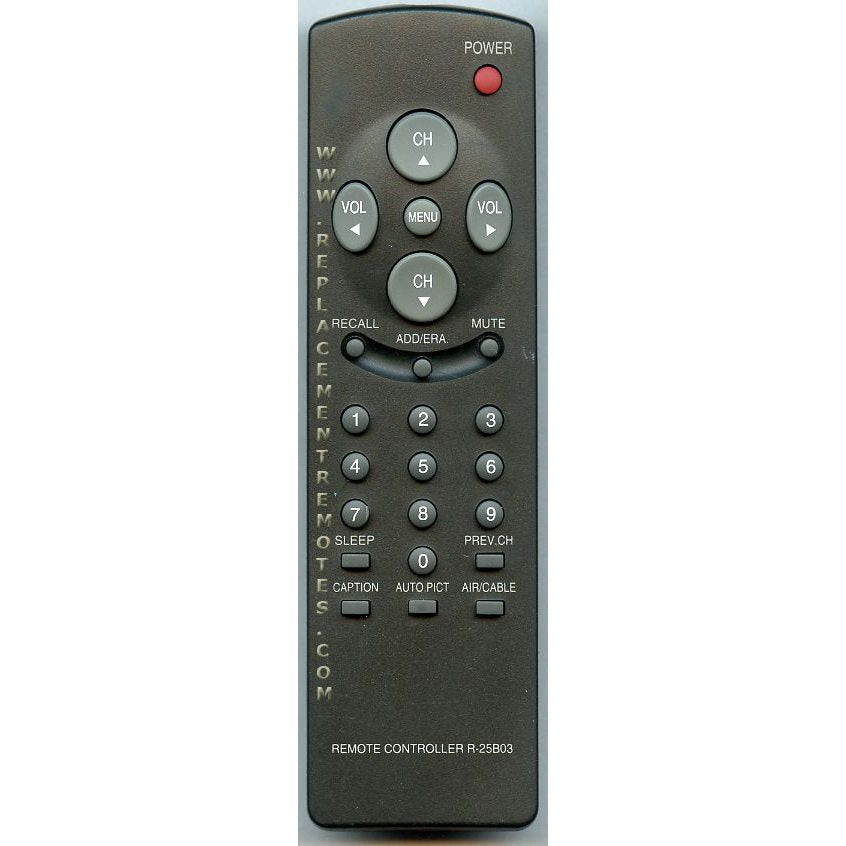 Daewoo R25B03 TV Remote Control