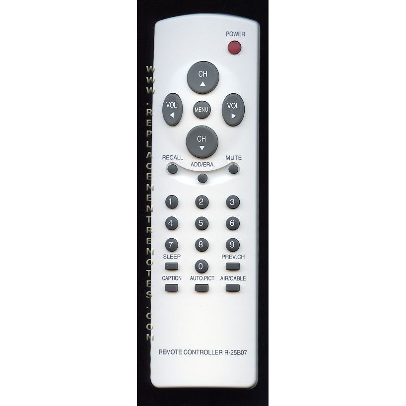 Daewoo R25B07 TV Remote Control