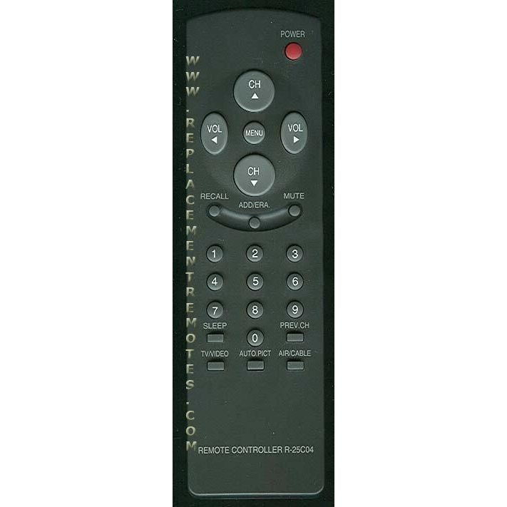 Daewoo R25C04 TV Remote Control