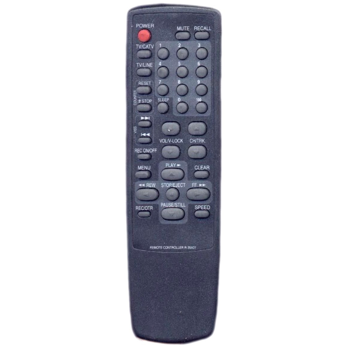 Daewoo R35A01 TV/VCR Remote Control