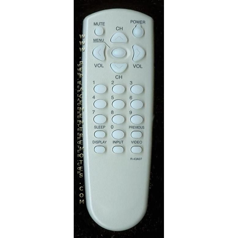 Daewoo R43A05 TV Remote Control