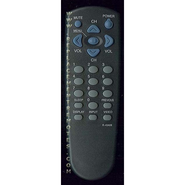 Daewoo R43A08 TV Remote Control