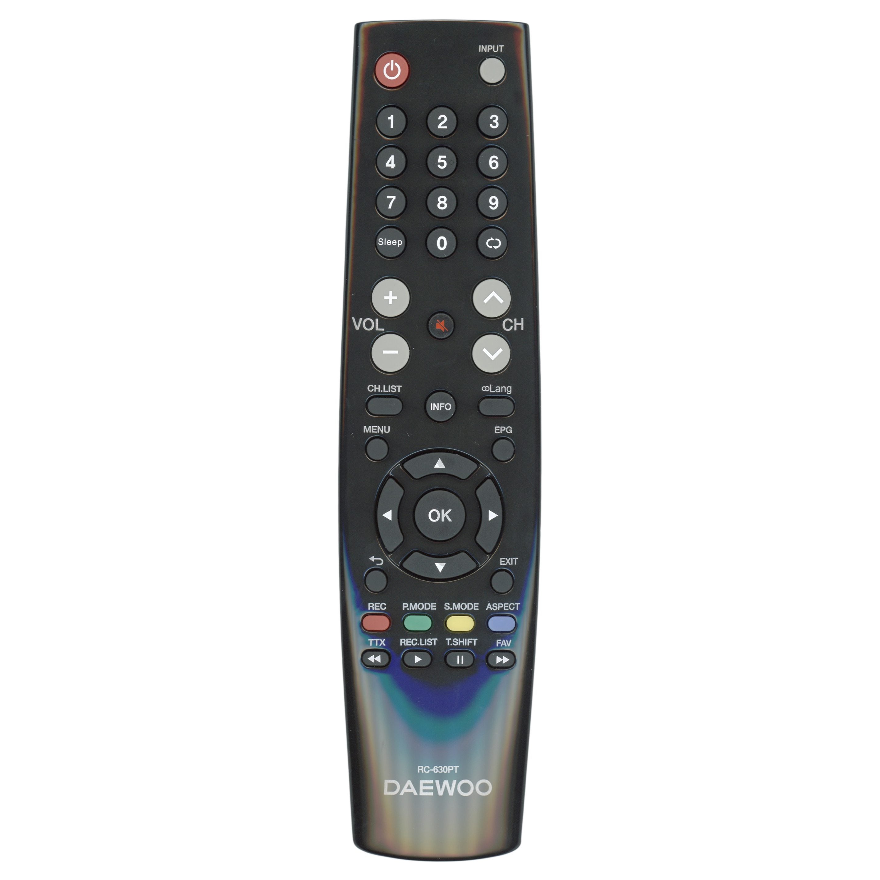 Daewoo RC630PT TV Remote Control