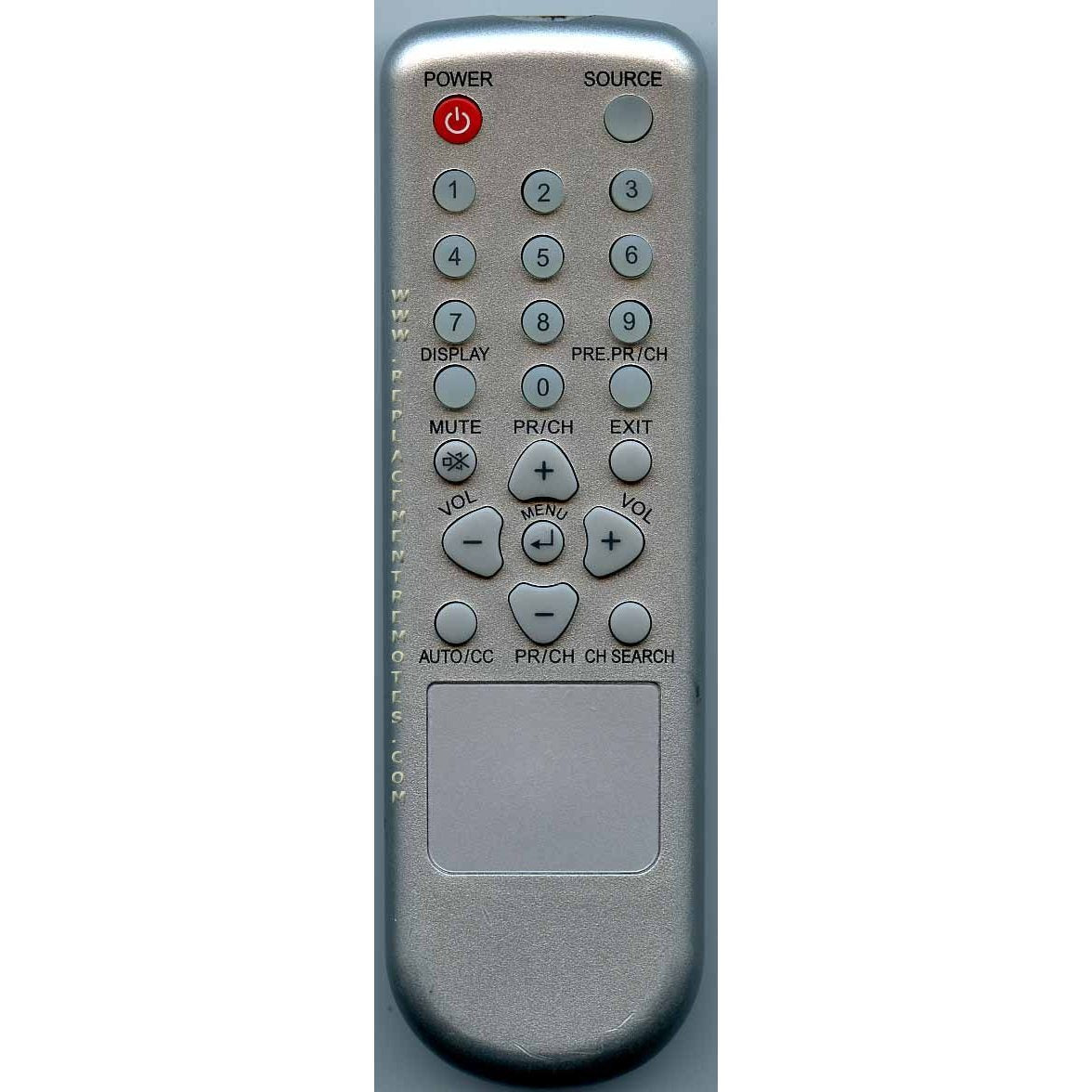 Daewoo RCNN202 TV Remote Control