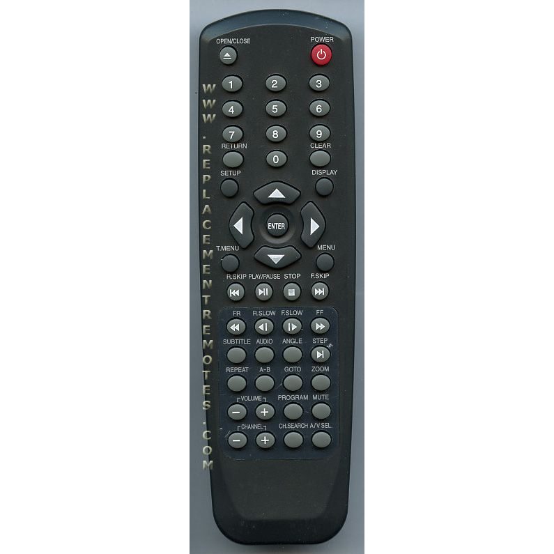 Daewoo RCNN51 DVD/VCR Remote Control