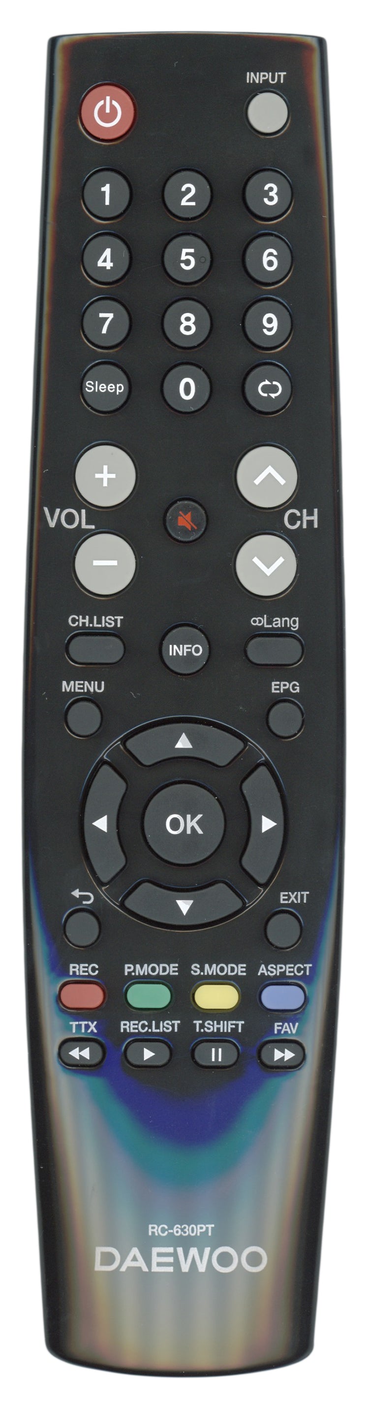 Daewoo RC630PT TV Remote Control