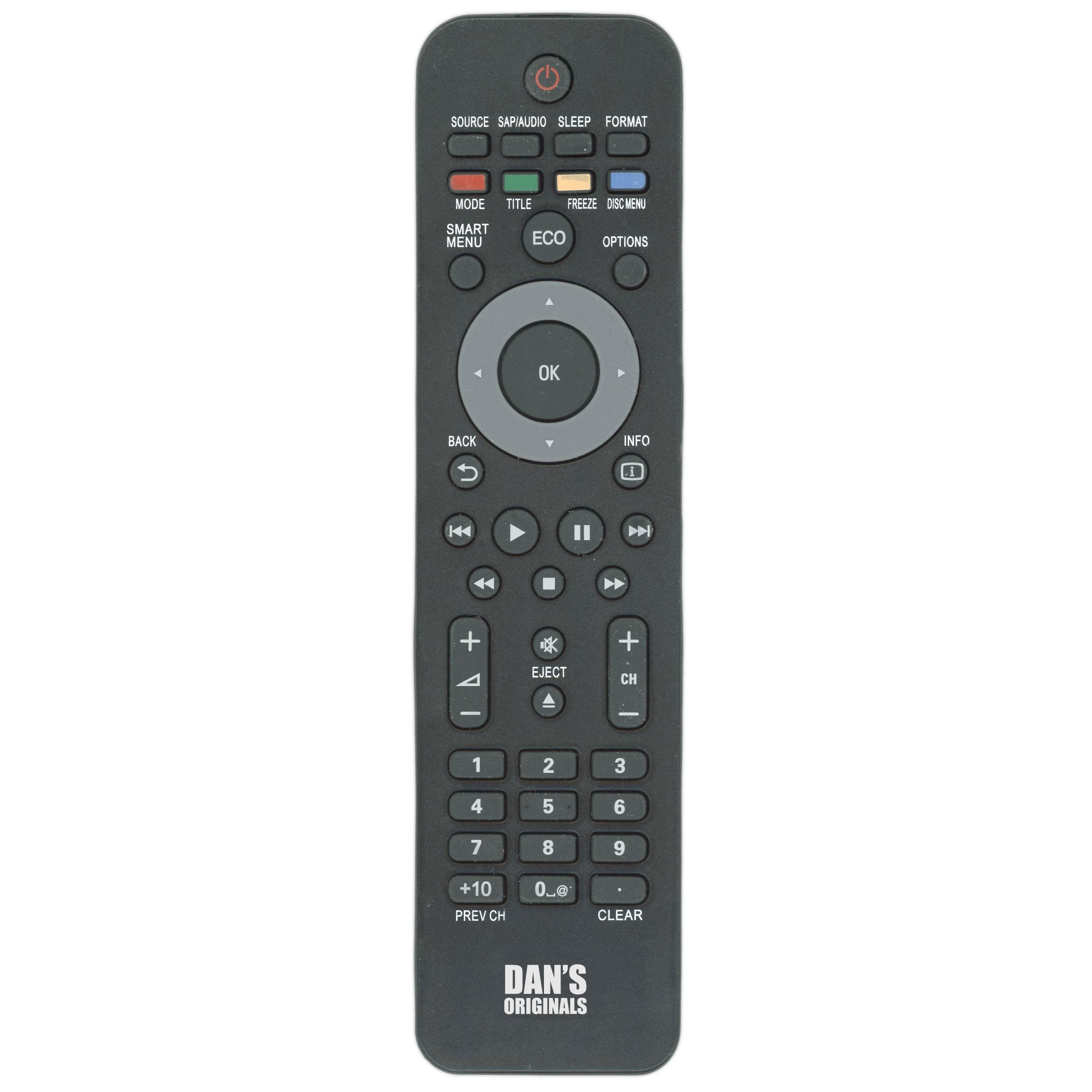 Dan's Originals NF801UD/NF805UD/NF804UD for Magnavox Funai TV Remote Control