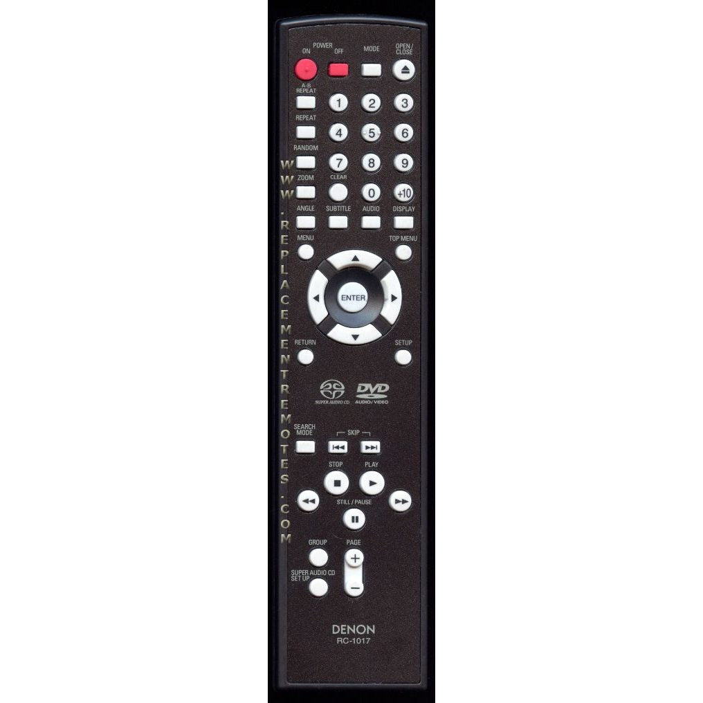 Denon RC1017 DVD Remote Control