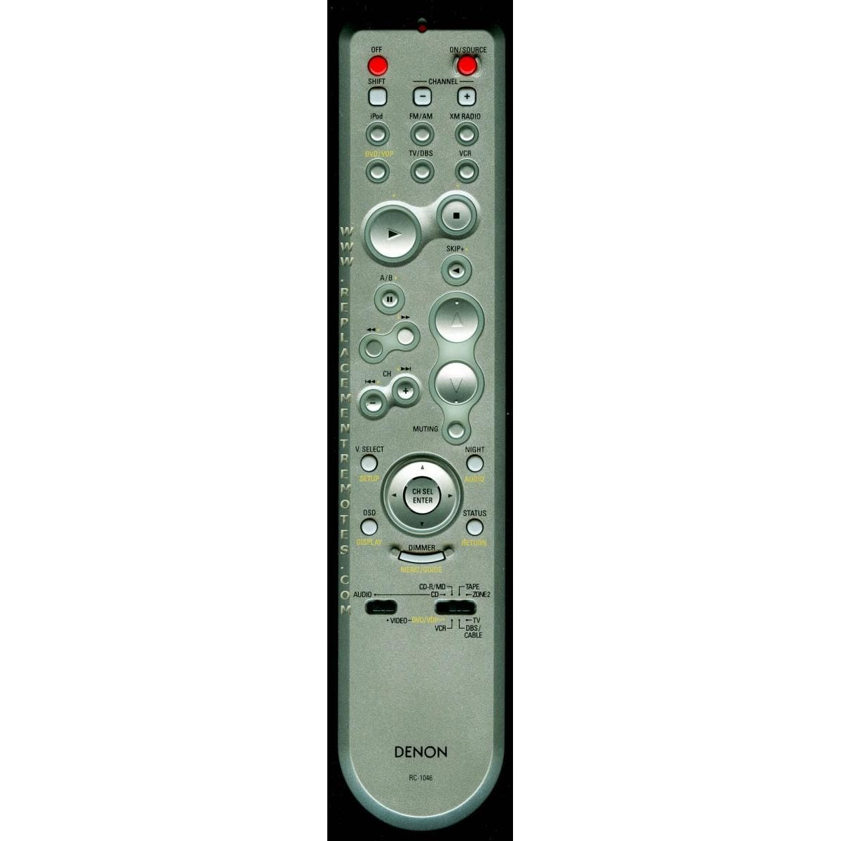 Denon RC1046 Receiver Remote Control