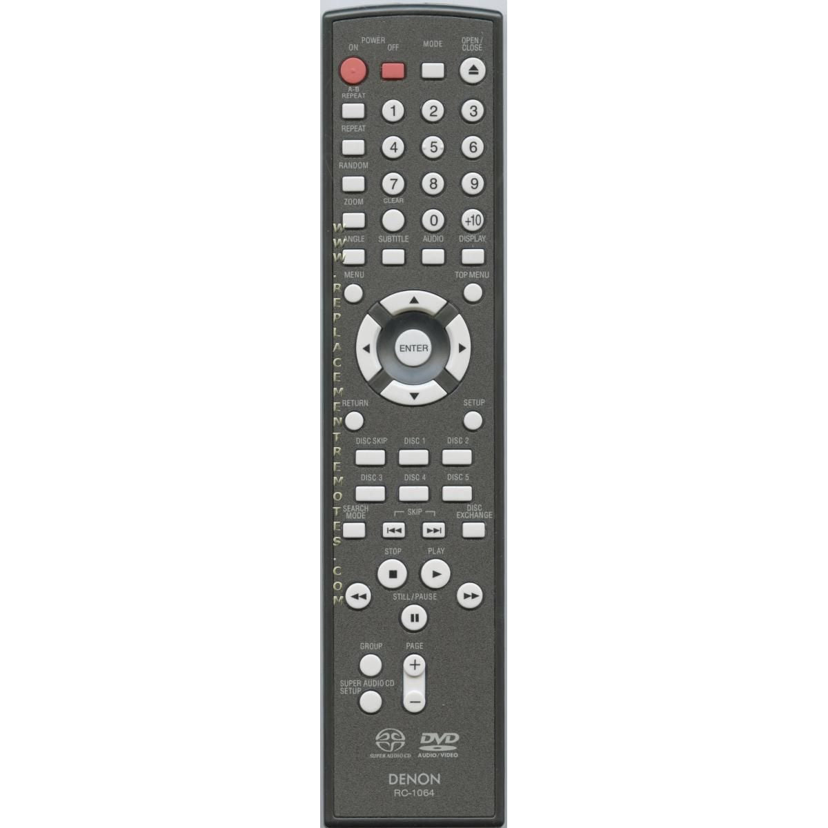 Denon RC1064 DVD Remote Control