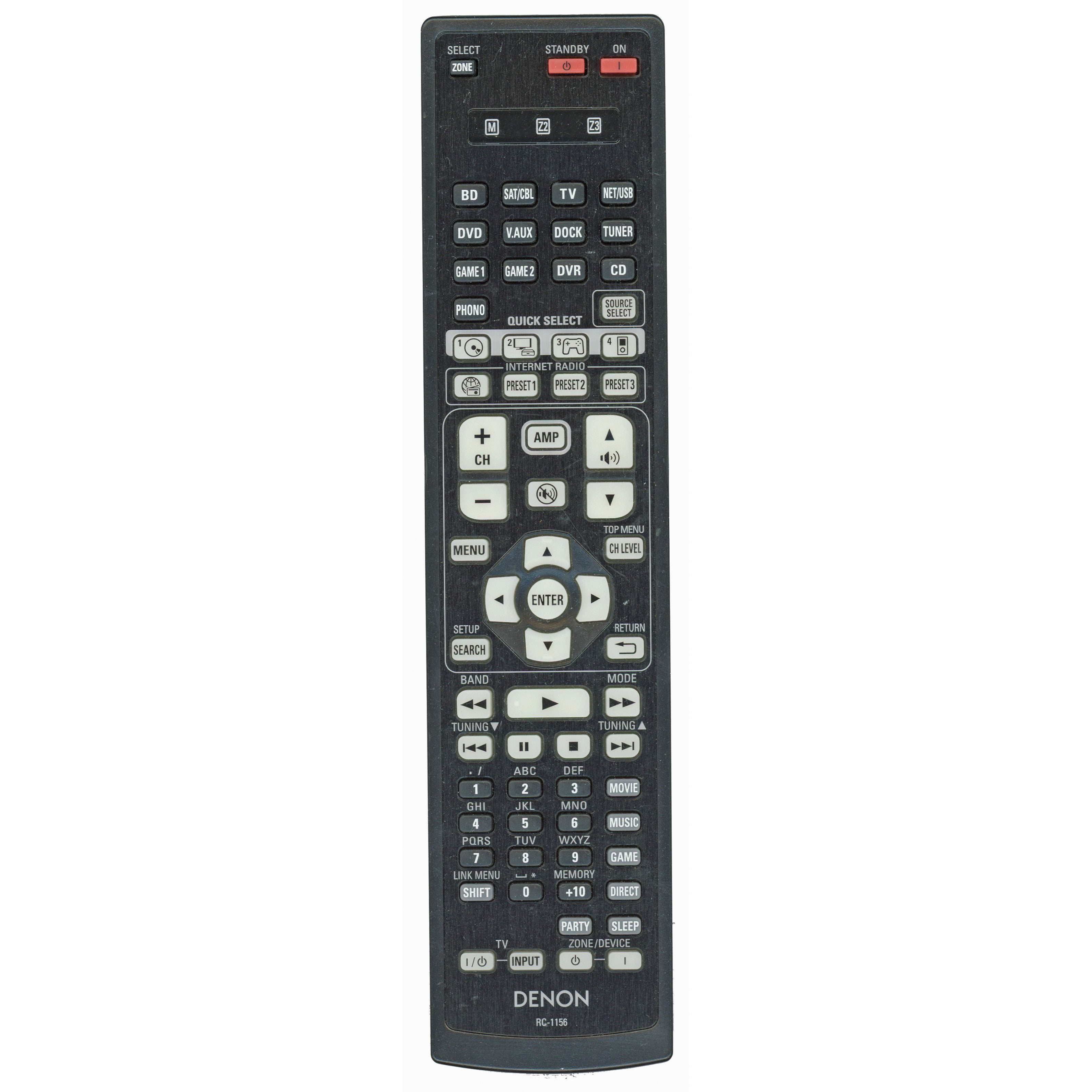 Denon RC1156 Receiver Remote Control