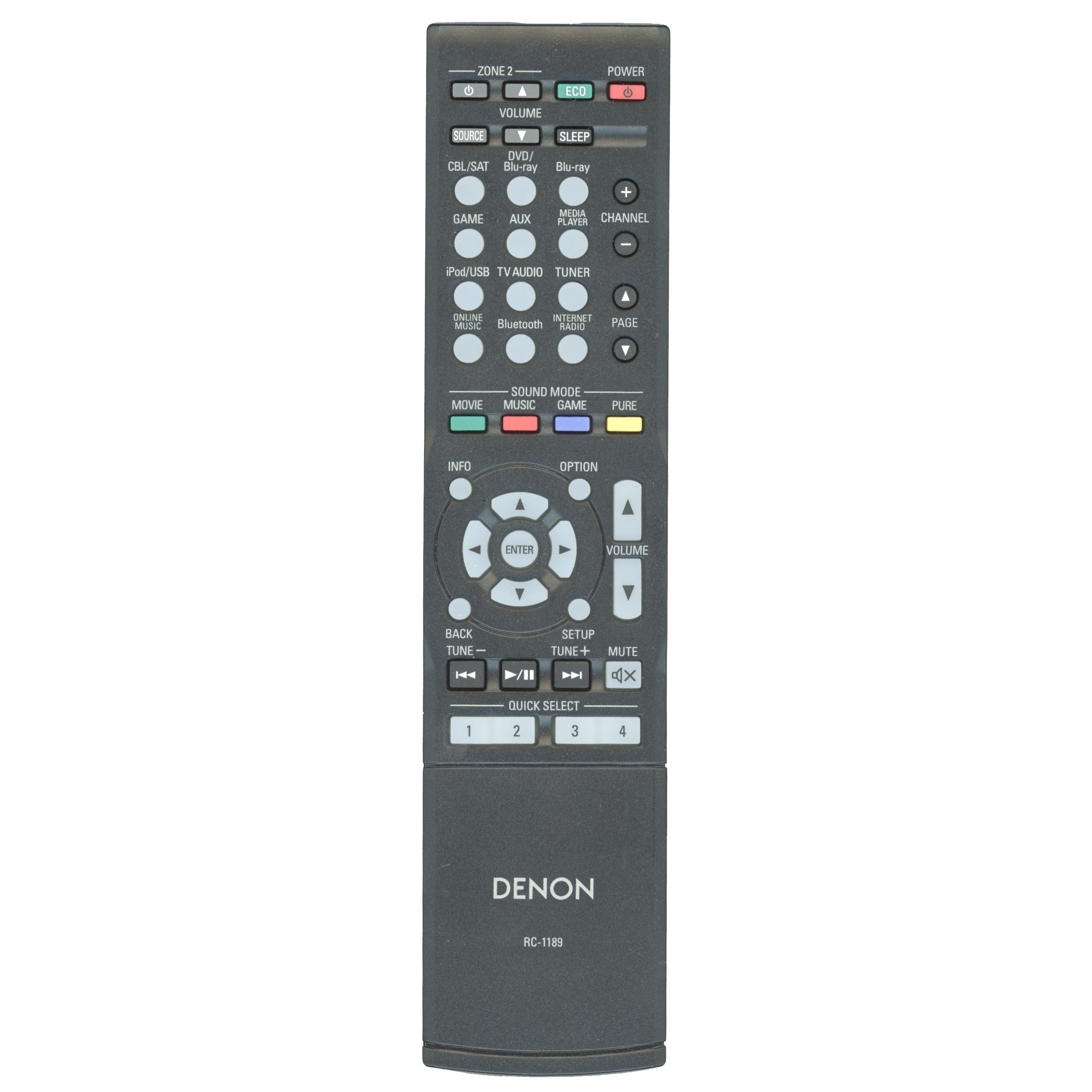 Denon RC1189 Receiver Remote Control