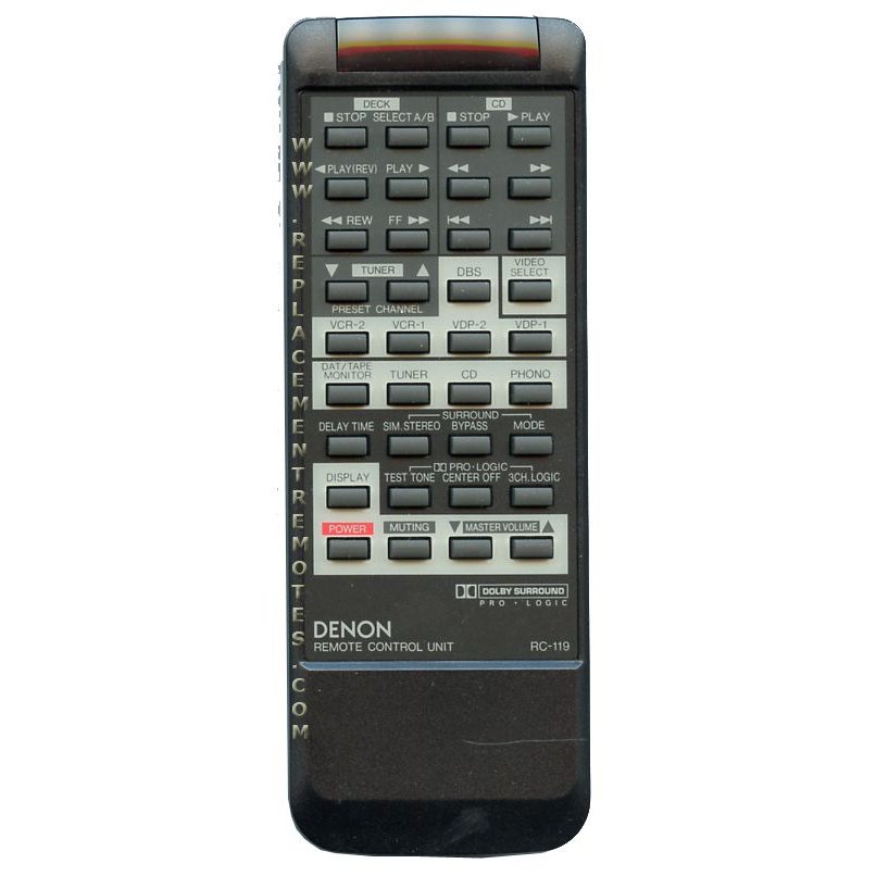 Denon RC119 Receiver Remote Control