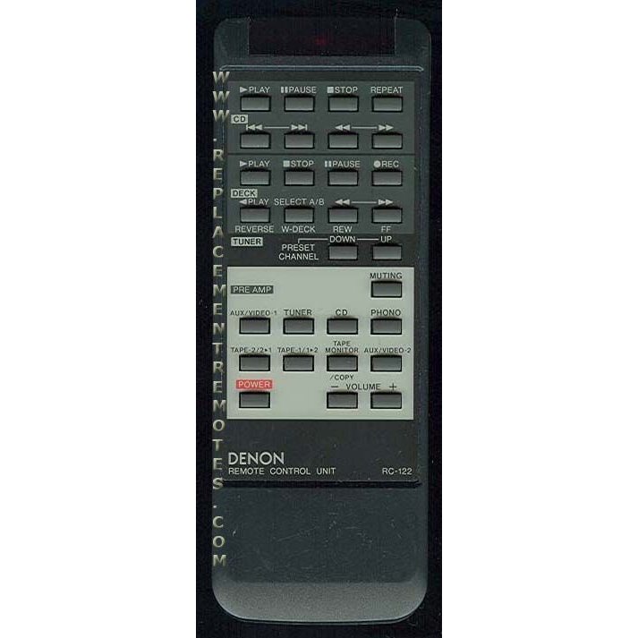 Denon RC122 Receiver Remote Control