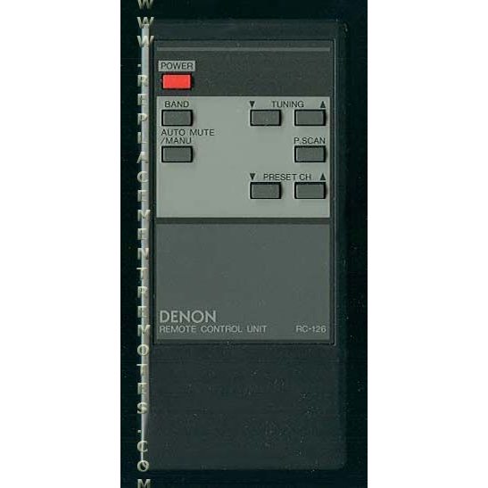 Denon RC126 Audio Remote Control