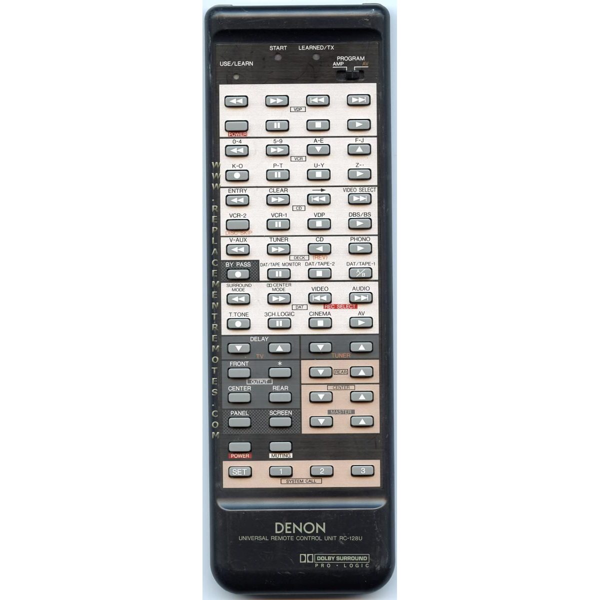 Denon RC128U Audio Remote Control