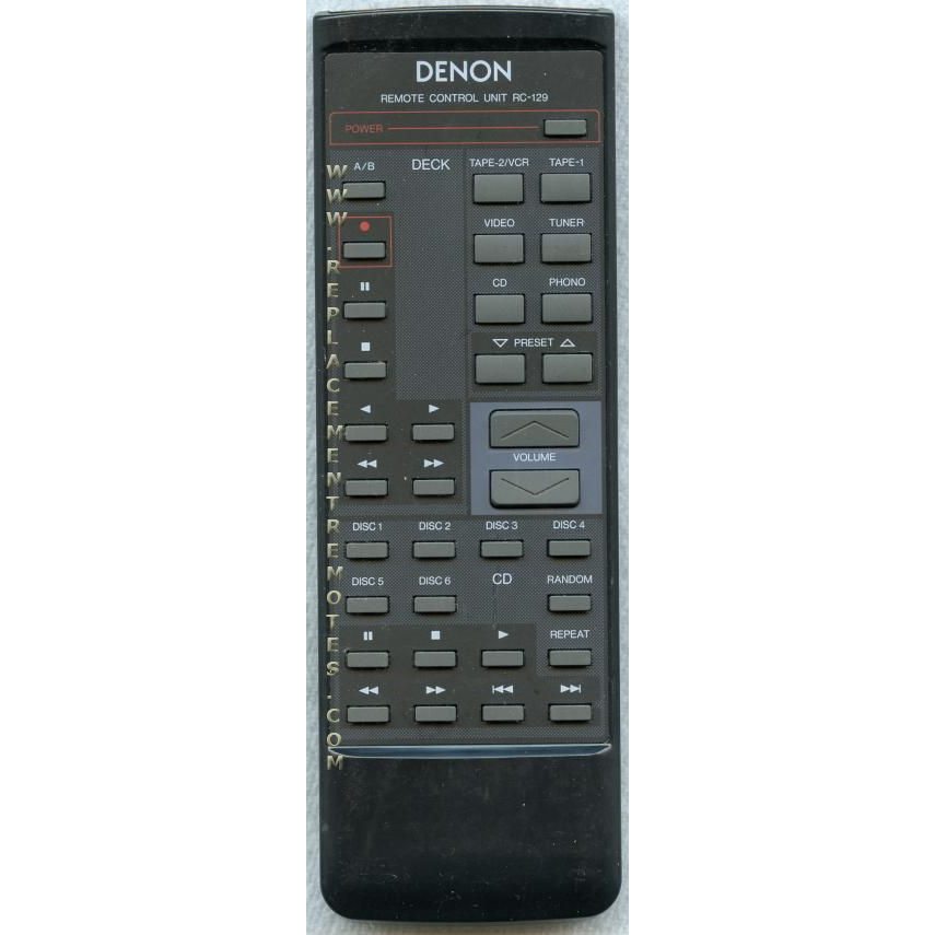 Denon RC129 Receiver Remote Control