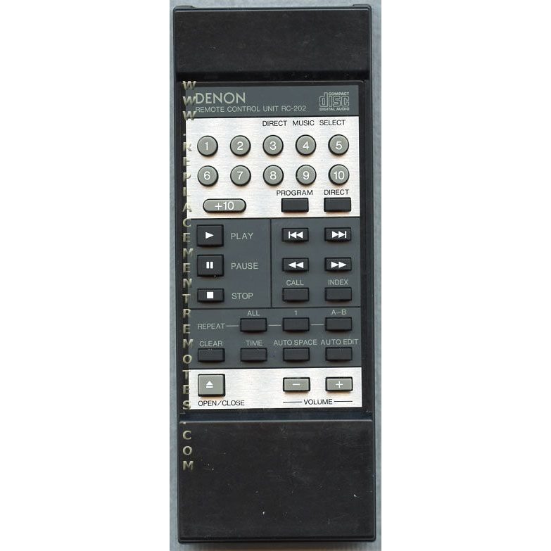 Denon RC202 CD Remote Control