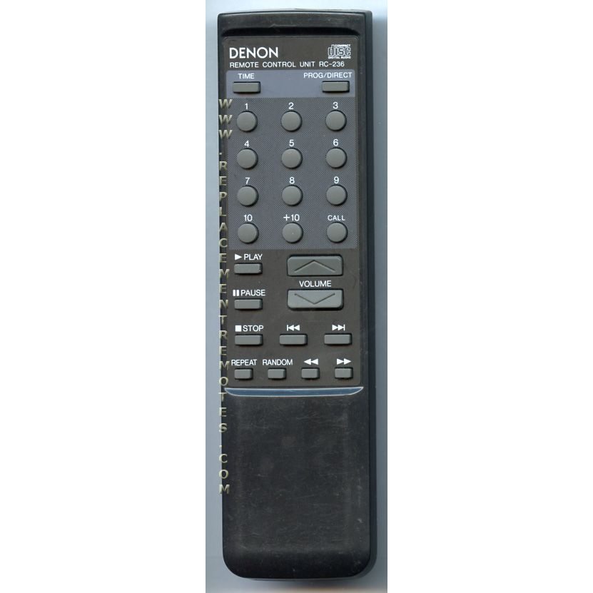 Denon RC236 CD Remote Control