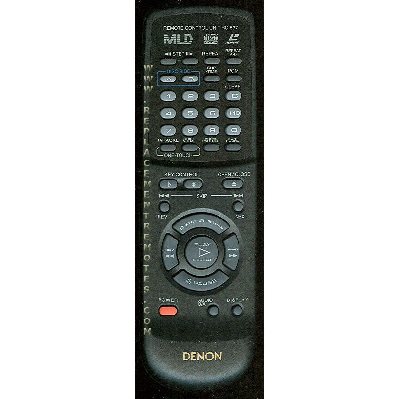 Denon RC537 CD Remote Control