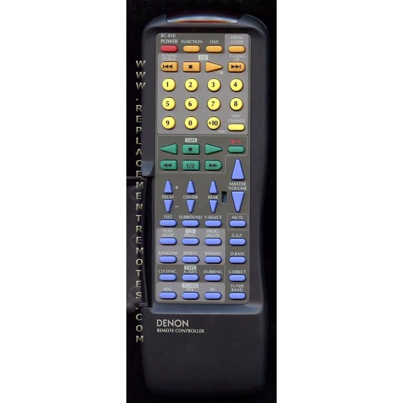 Denon RC810 Projector Remote Control