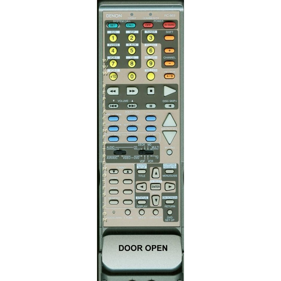 Denon RC869 Receiver Remote Control