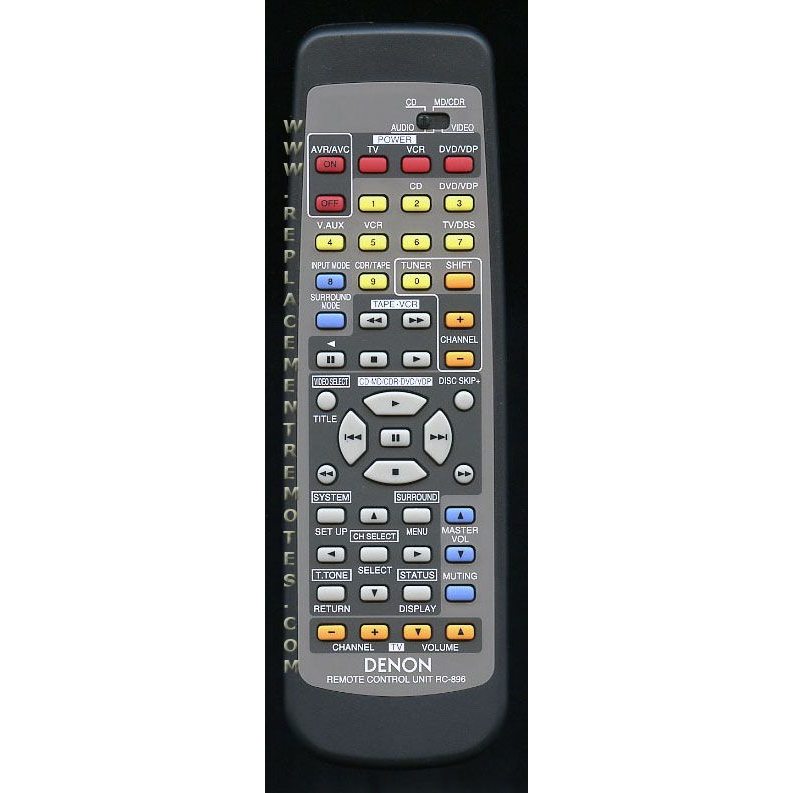 Denon RC896 Receiver Remote Control