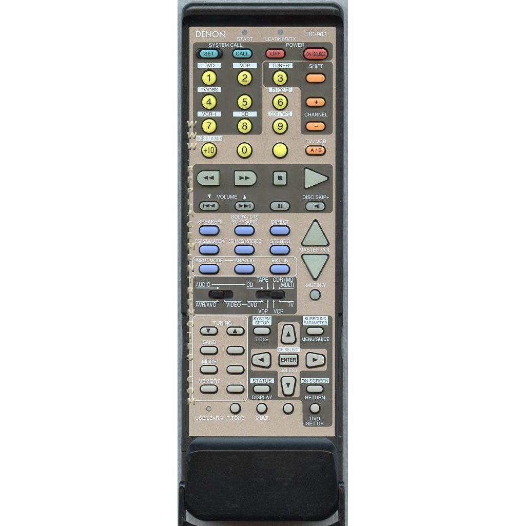 Denon RC903 Audio Remote Control