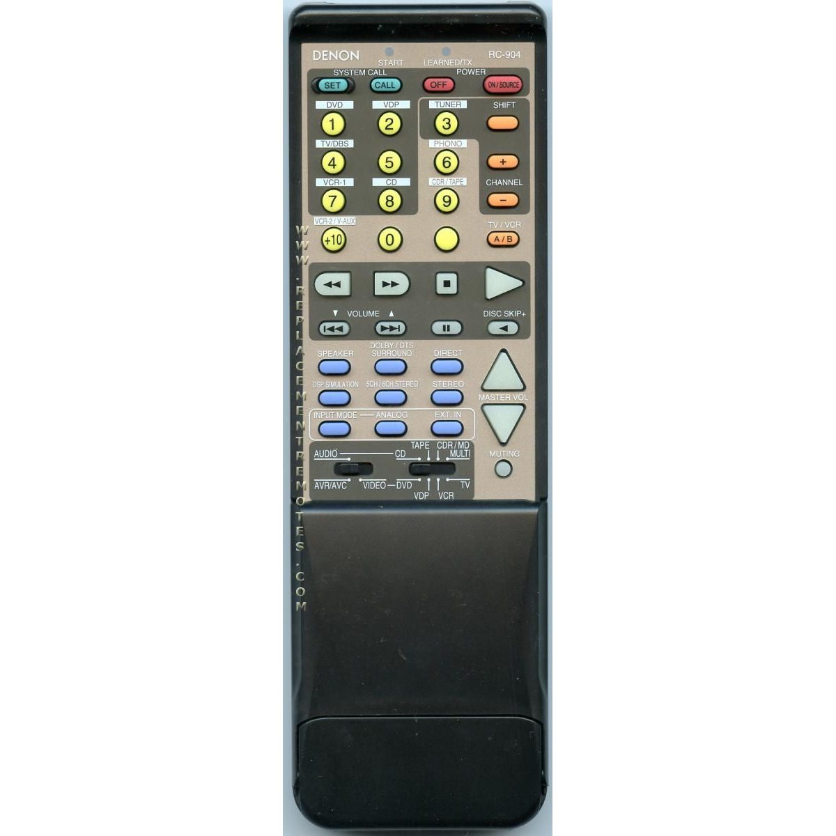 Denon RC904 Audio Remote Control